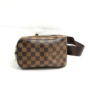 Louis Vuitton  Geronimos  Damier Ebene belt bag